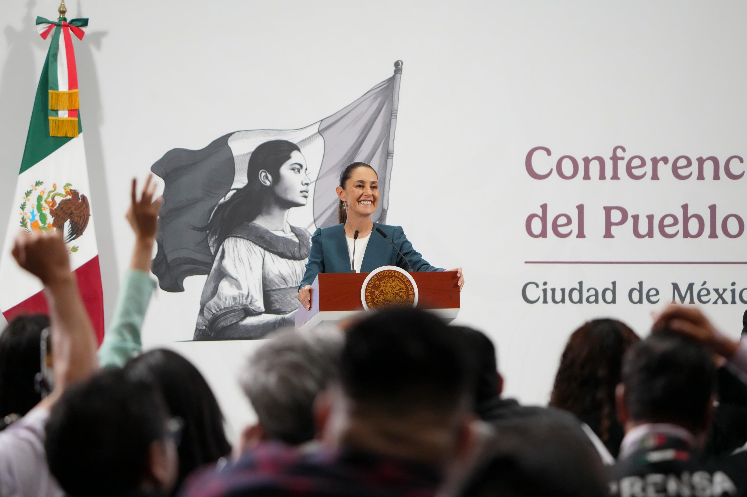 En septiembre inicia construcción de los trenes Querétaro - Irapuato y Saltillo - Nuevo Laredo: Sheinbaum