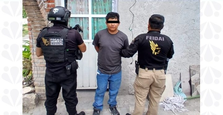 Catea la FGE inmueble utilizado para actividades de narcomenudeo; aseguró droga y detuvo a presunto distribuidor en Zacapala