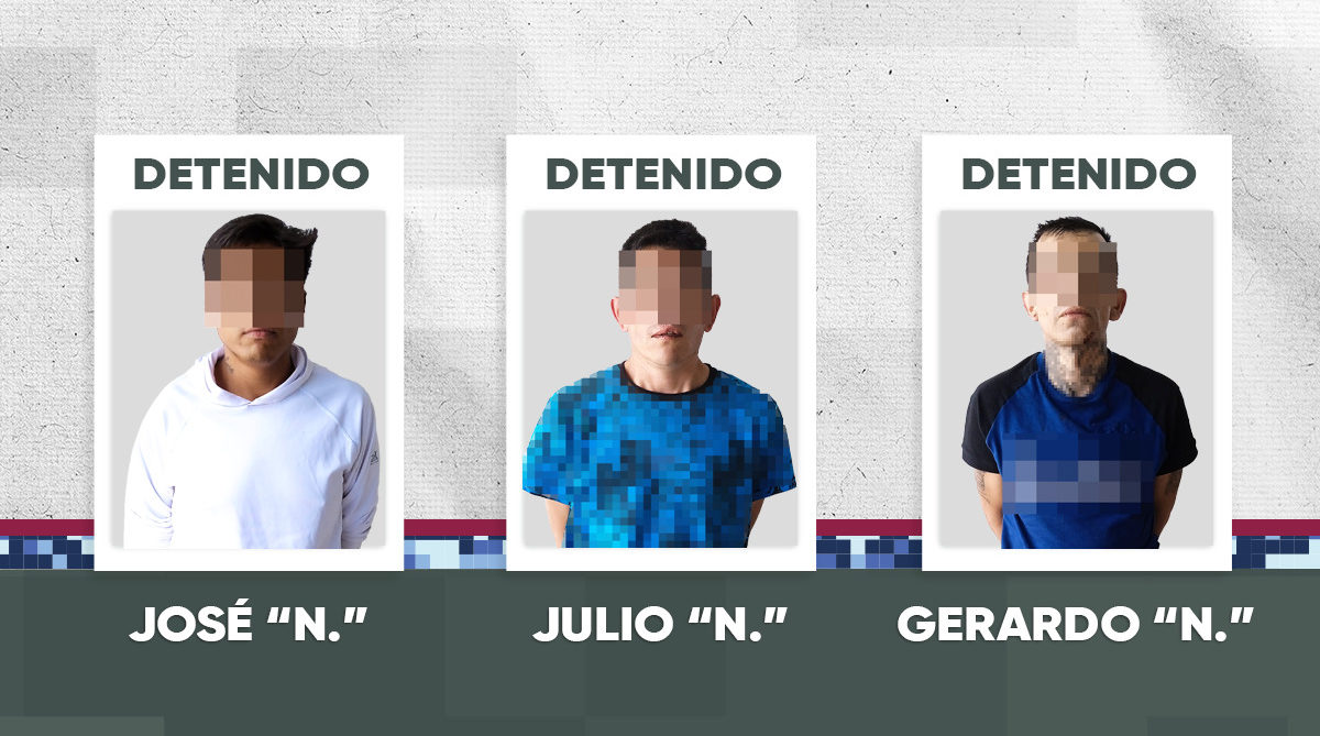 Detenidos por robo