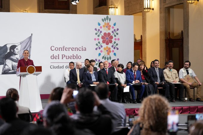 Conferencia matutina de Palacio Nacional