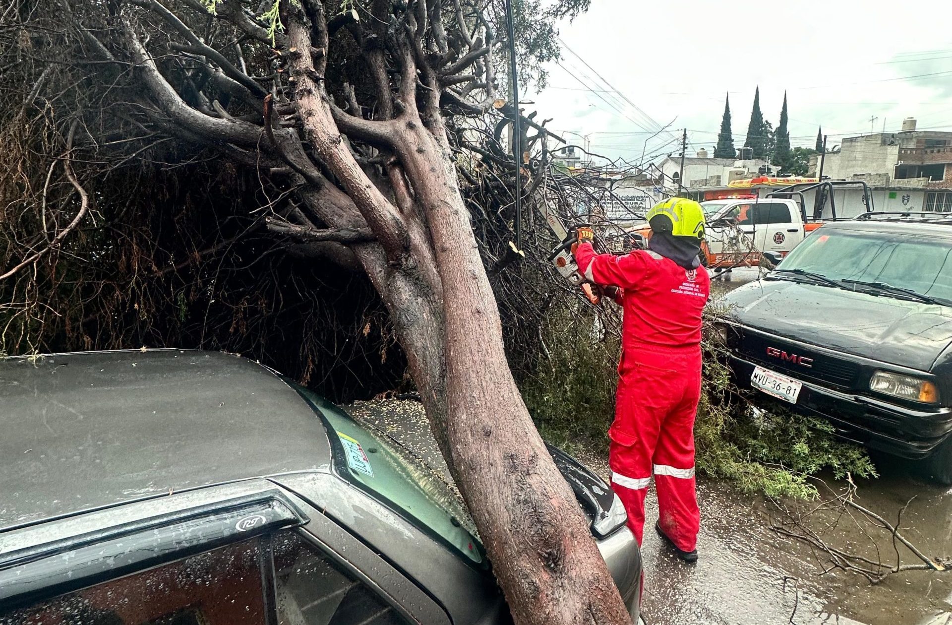 Activa Ayuntamiento de Puebla protocolos de atención por lluvias en distintos puntos del municipio