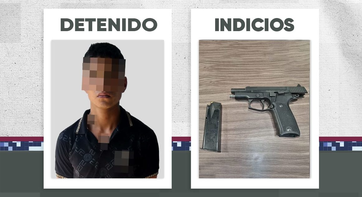 SSC detiene a tres implicados en secuestro y persecución armada en Puebla