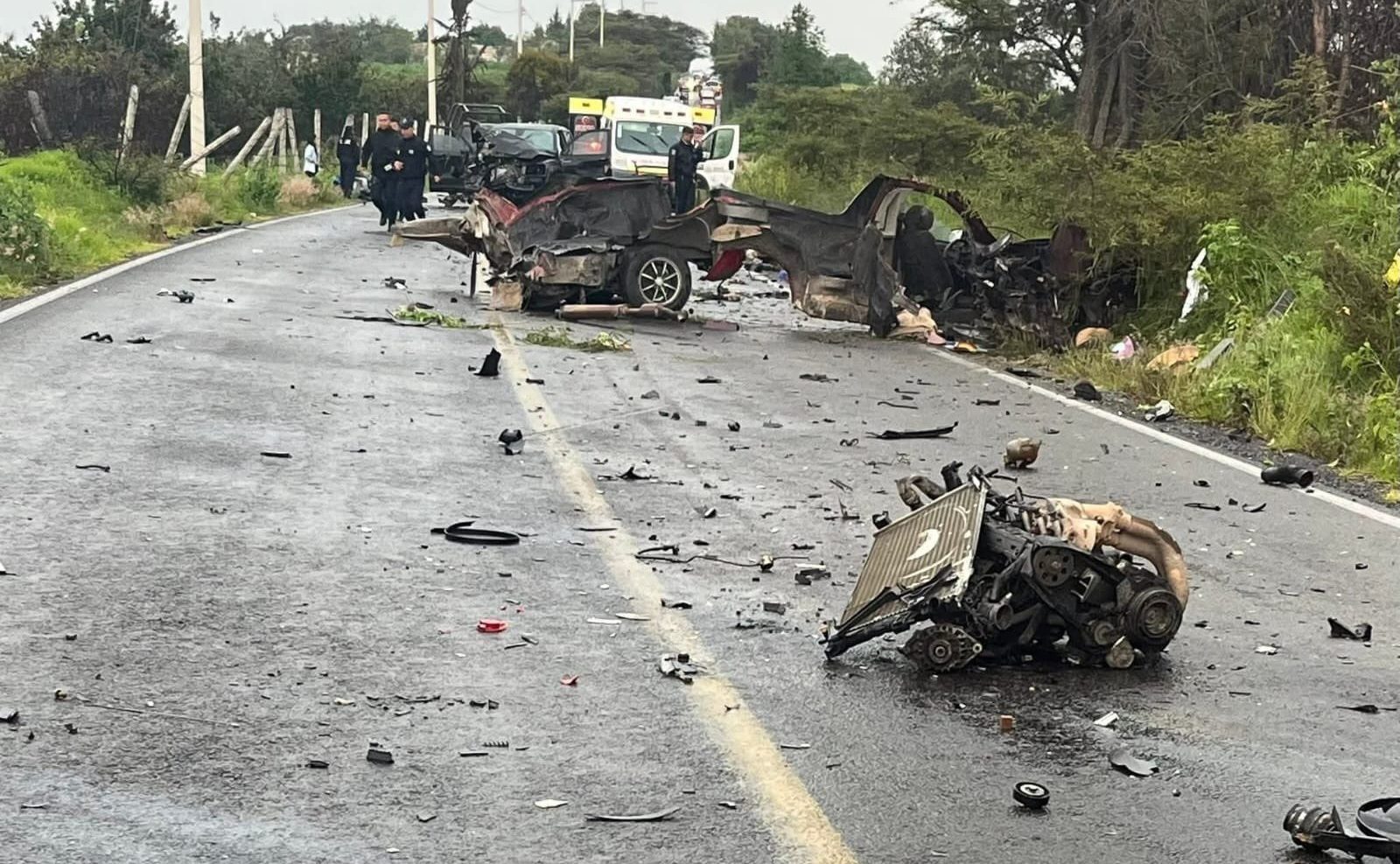 Accidente vehicular en Paso de Cortés