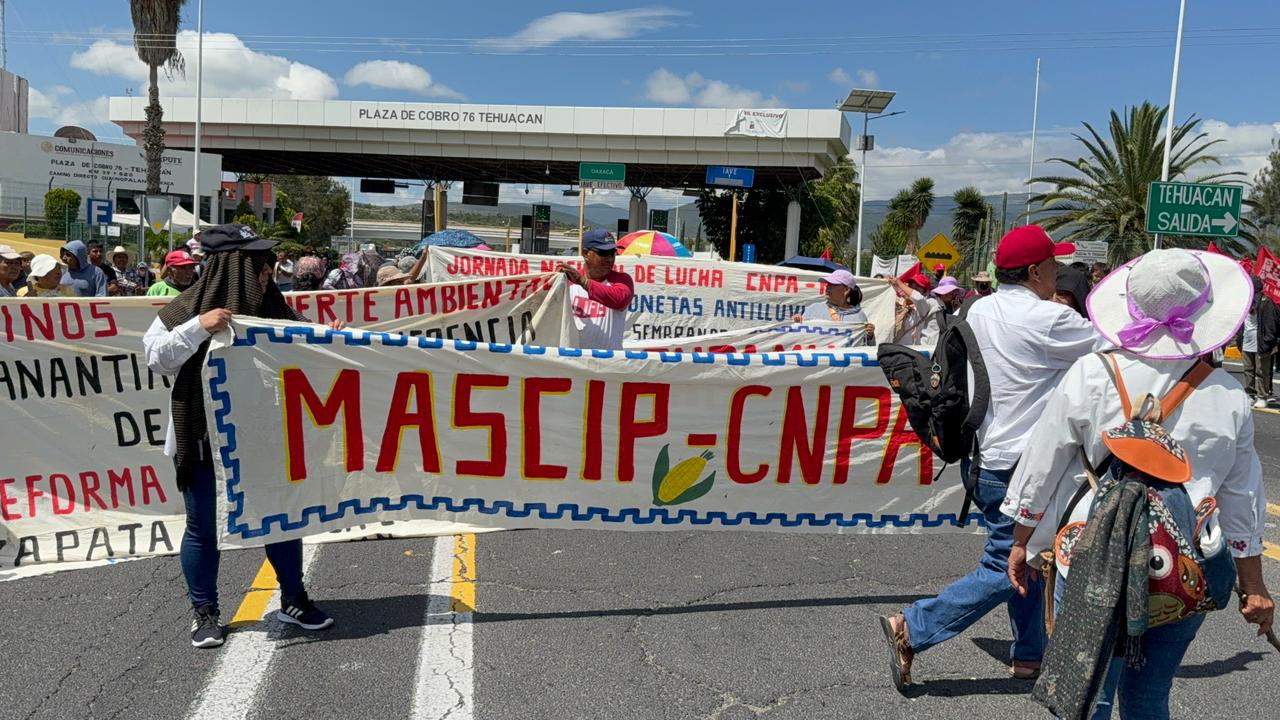 Bloqueo Mascip y CNPA-MN