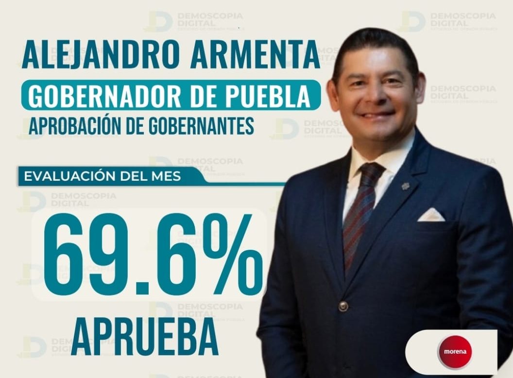 Alejandro Armenta, gobernador de Puebla