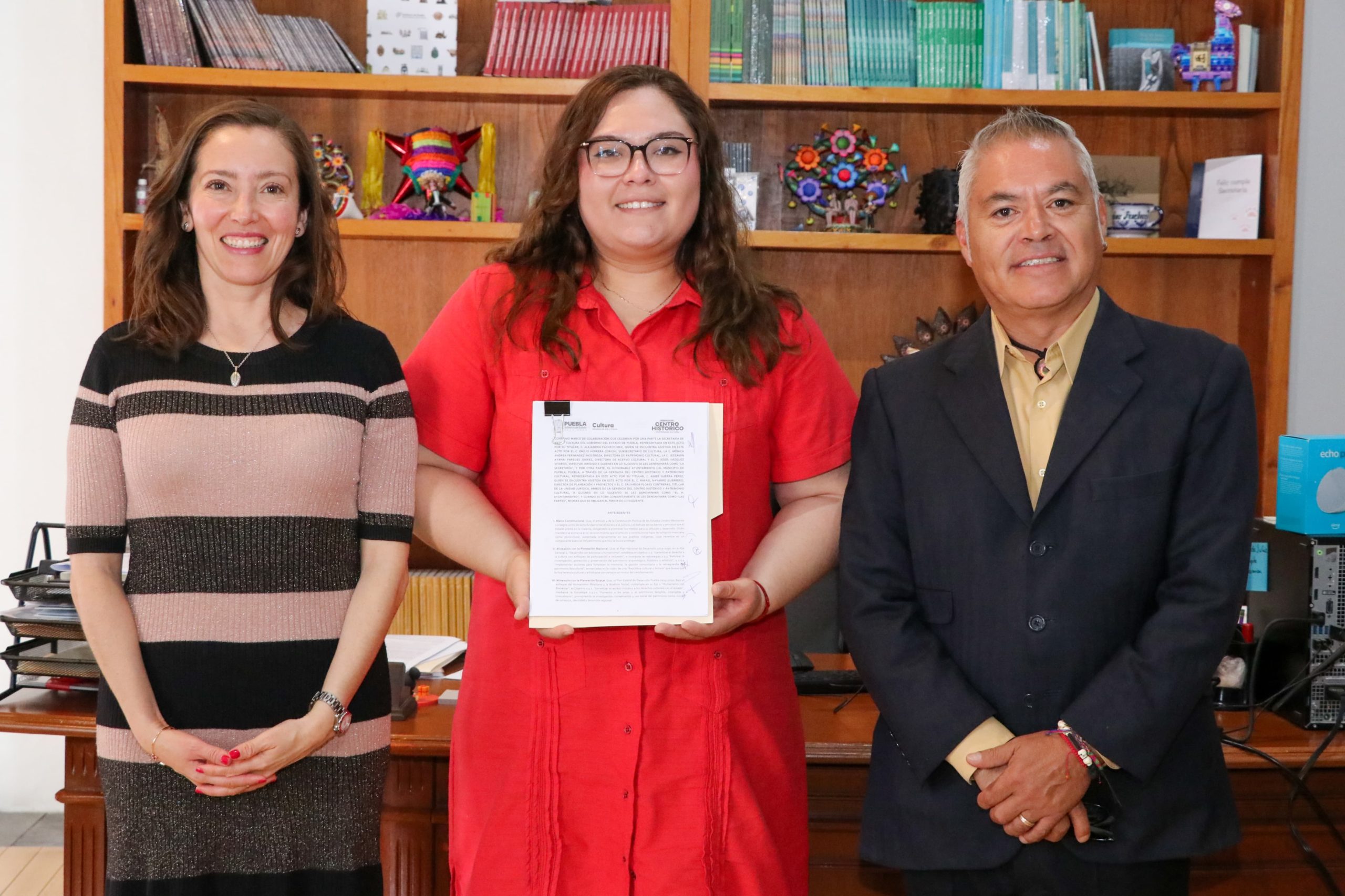 Gobierno estatal firma convenio con Gerencia del Centro Histórico y Patrimonio Cultural