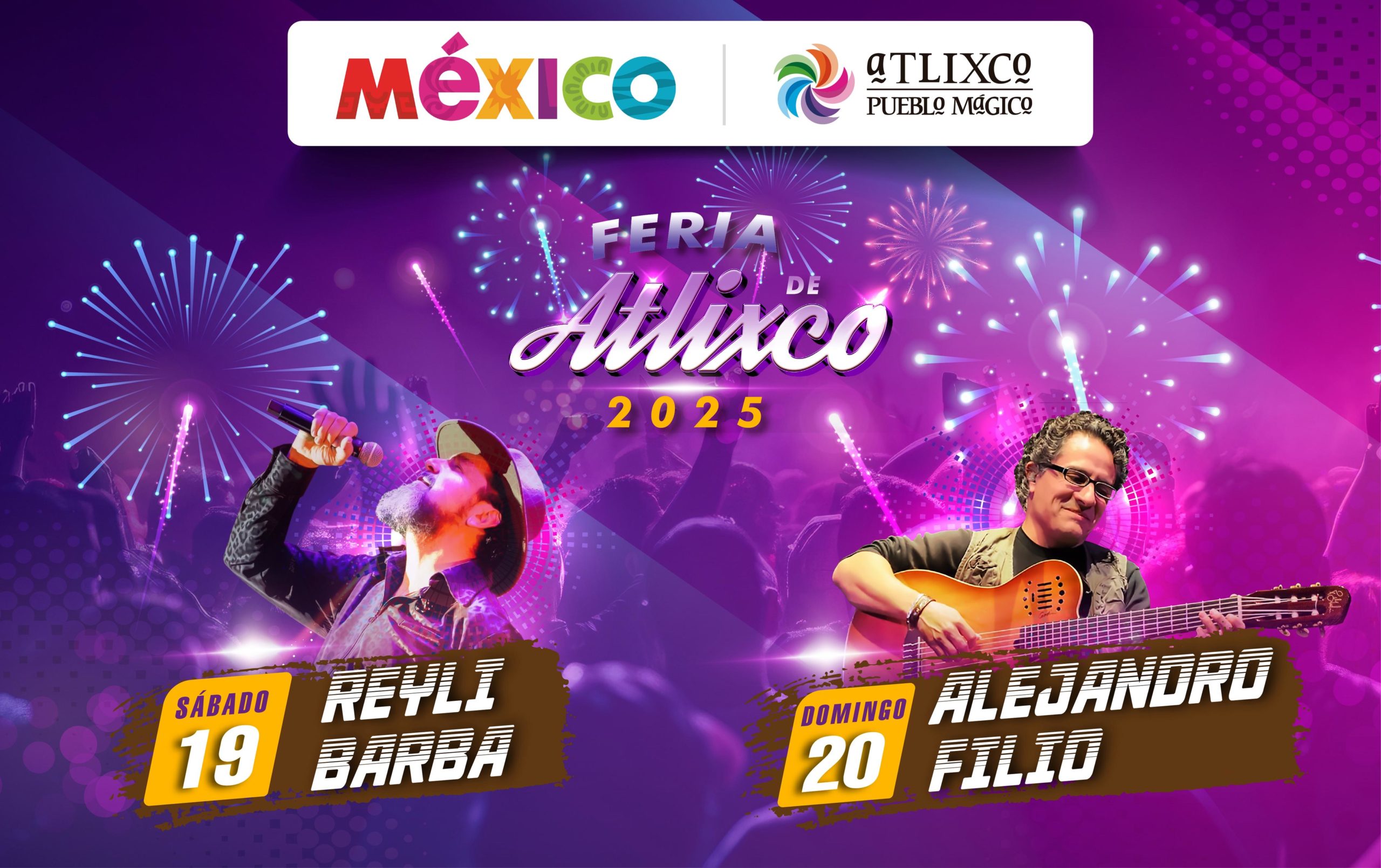 ¿Listos para la Feria de Atlixco 2025? Estos son los artistas que abrirán el Teatro del Pueblo.