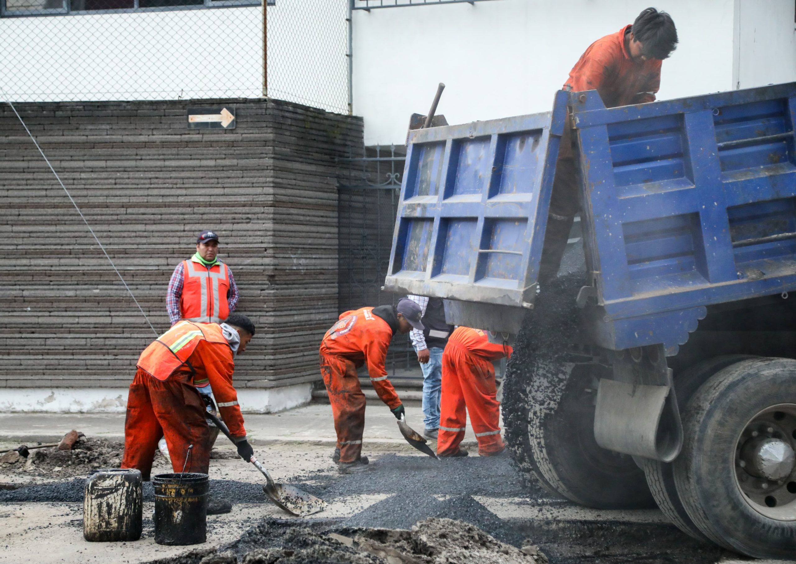 Acciones de bacheo