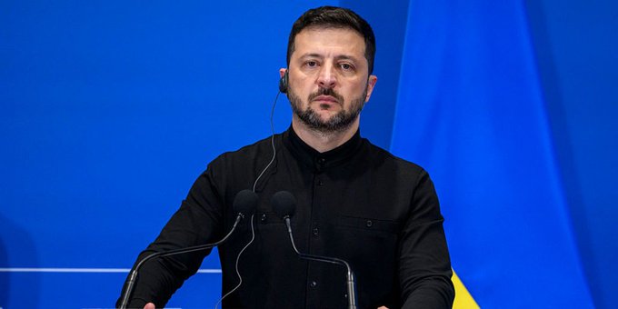 Volodymyr Zelensky, presidente de Ucrania