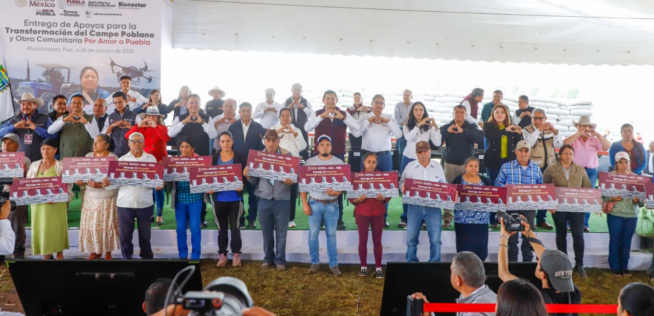 Con inversión de 84 mdp, gobierno estatal beneficia a microrregión de Ahuazotepec