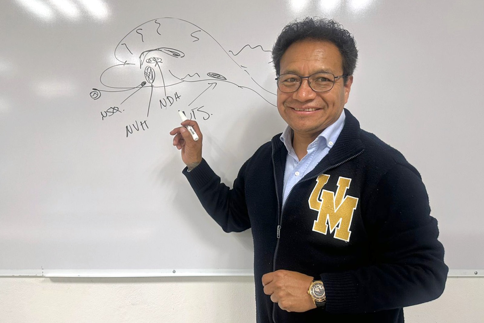 Alberto Manuel Ángeles, doctor en Ciencias Biomédicas de UNAM