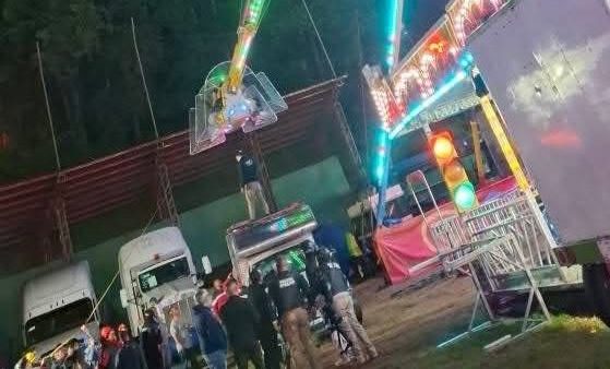 Falla en juego mecánico