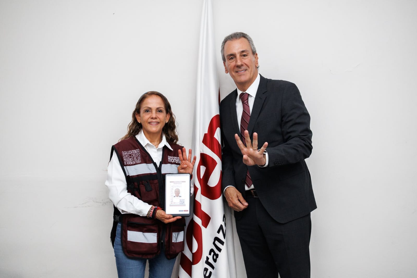 Olga Lucía Romero Garcí-Crespo y Pepe Chedraui