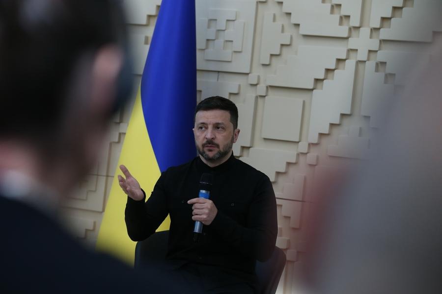 Volodymyr Zelensky, presidente de Ucrania