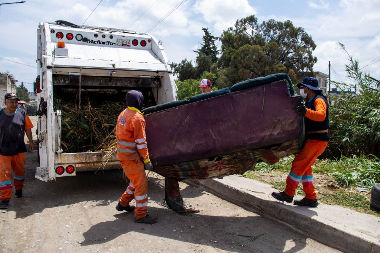 Con éxito y amplia participación, avanza el Programa Especial de Descacharrización en Puebla 2025
