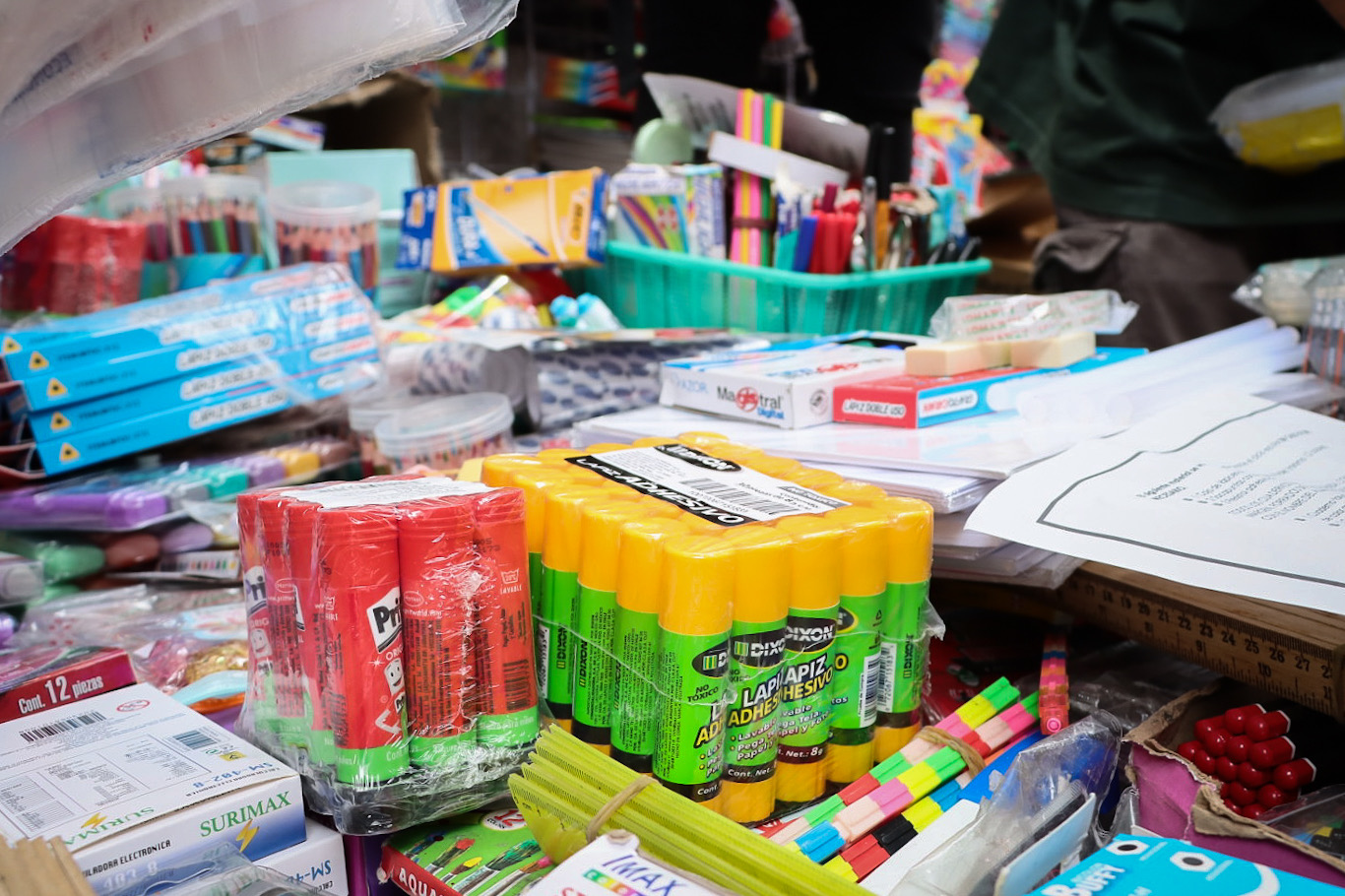 Compra de útiles escolares