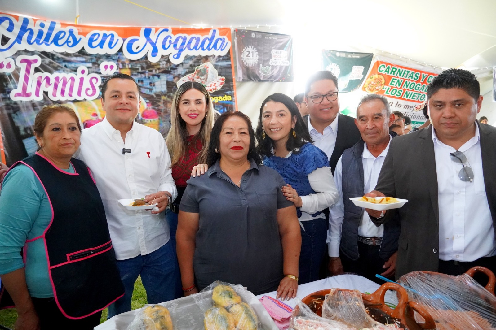 Gobierno de Texmelucan reconoce a productores de Tlanalapan y su riqueza gastronómica