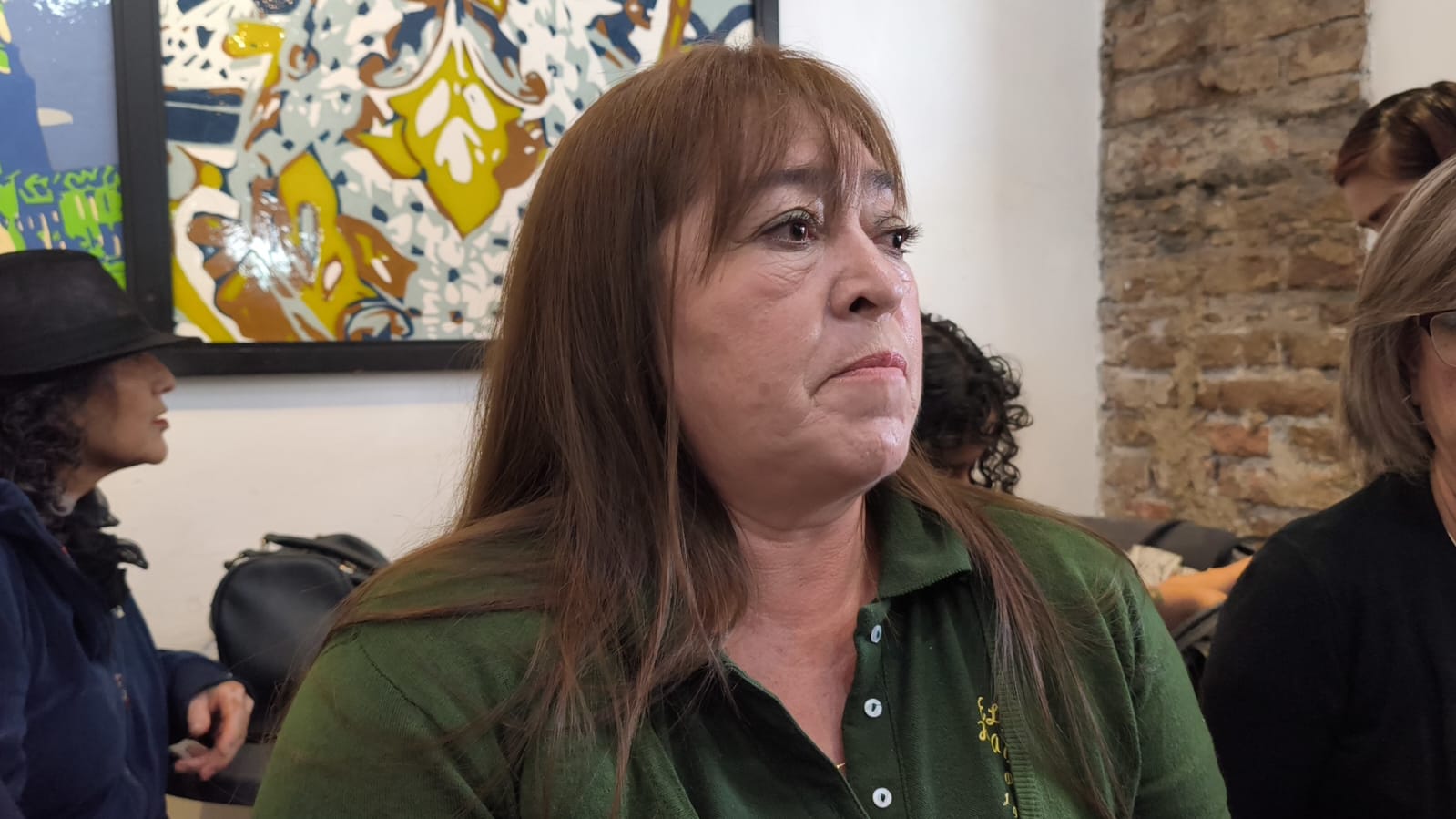 María Isabel Lugo Chávez, representante de Feministas de Izquierda
