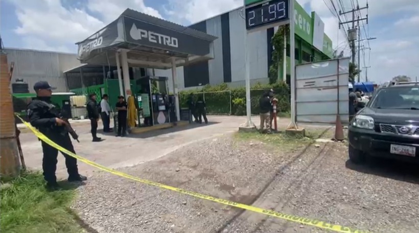 Catean gasolinera en la carretera federal Puebla-Atlixco; hay dos detenidos