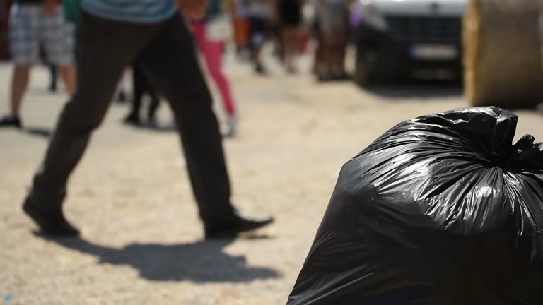 Bolsa negra para basura