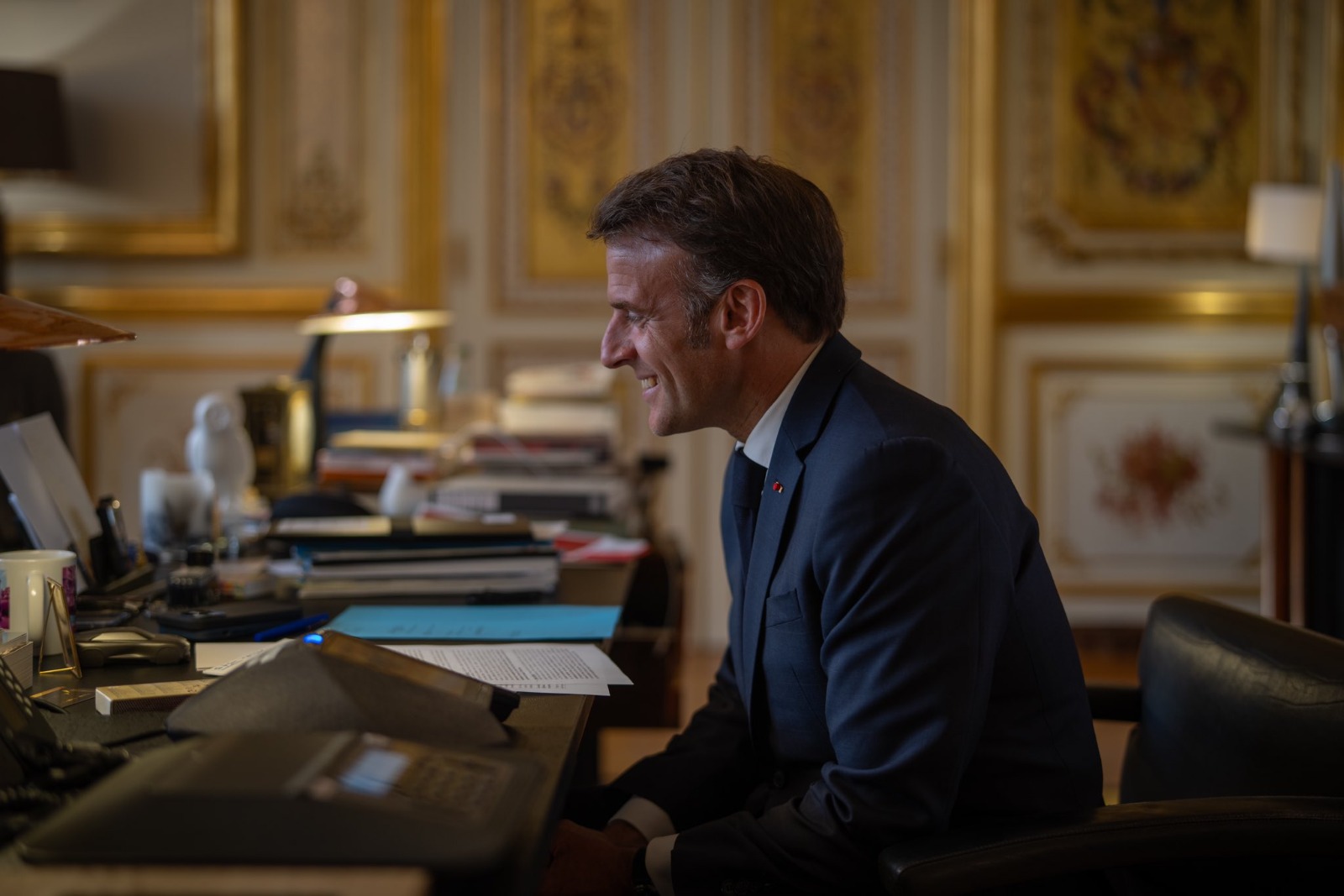 Emmanuel Macron, presidente de Francia