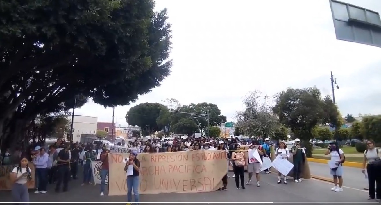 Protestas en la BUAP: denuncian imposición en elección de Rectoría