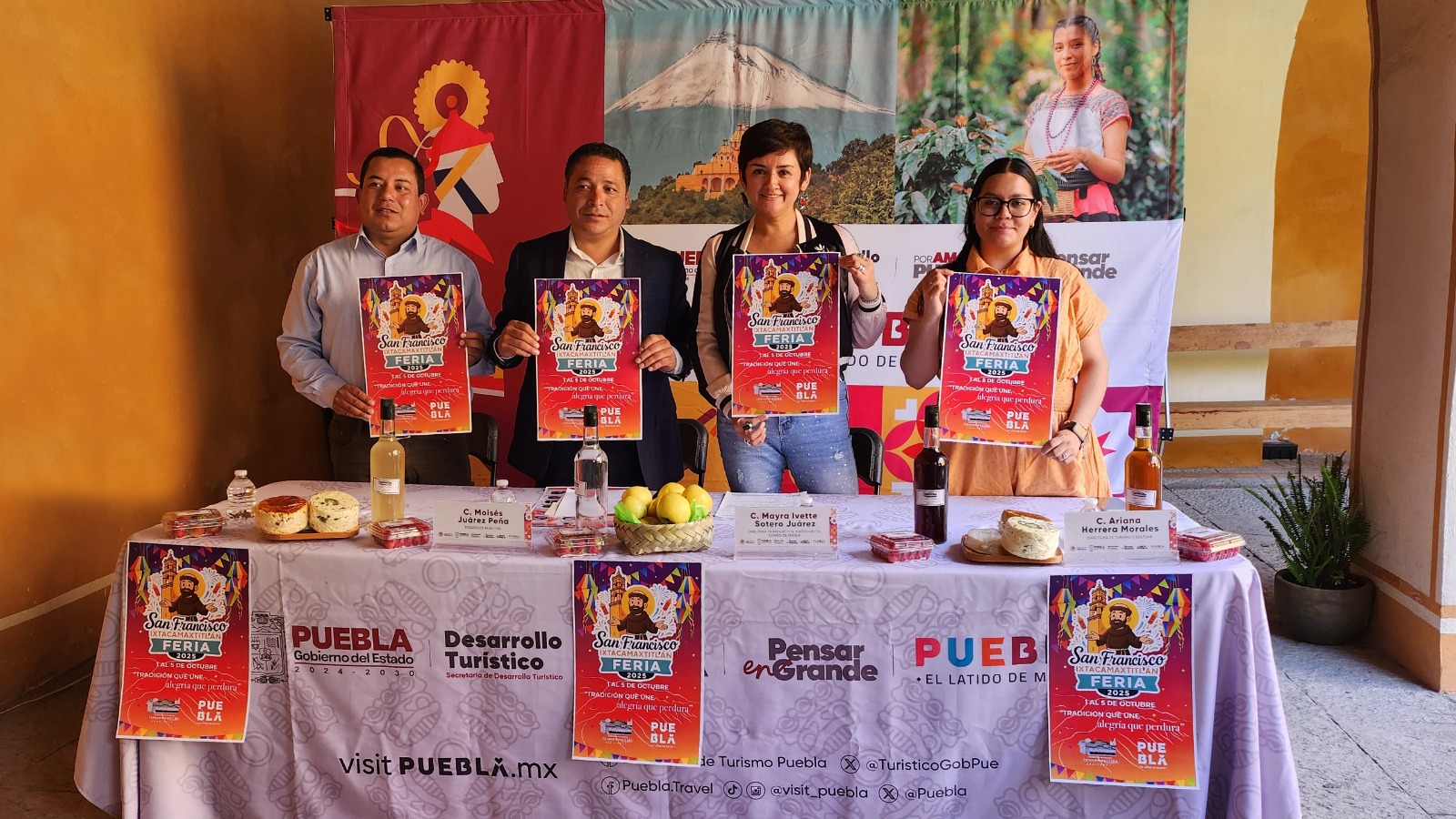 Ixtacamaxtitlán celebrará su Feria Patronal en honor a San Francisco de Asís del 1 al 5 de octubre