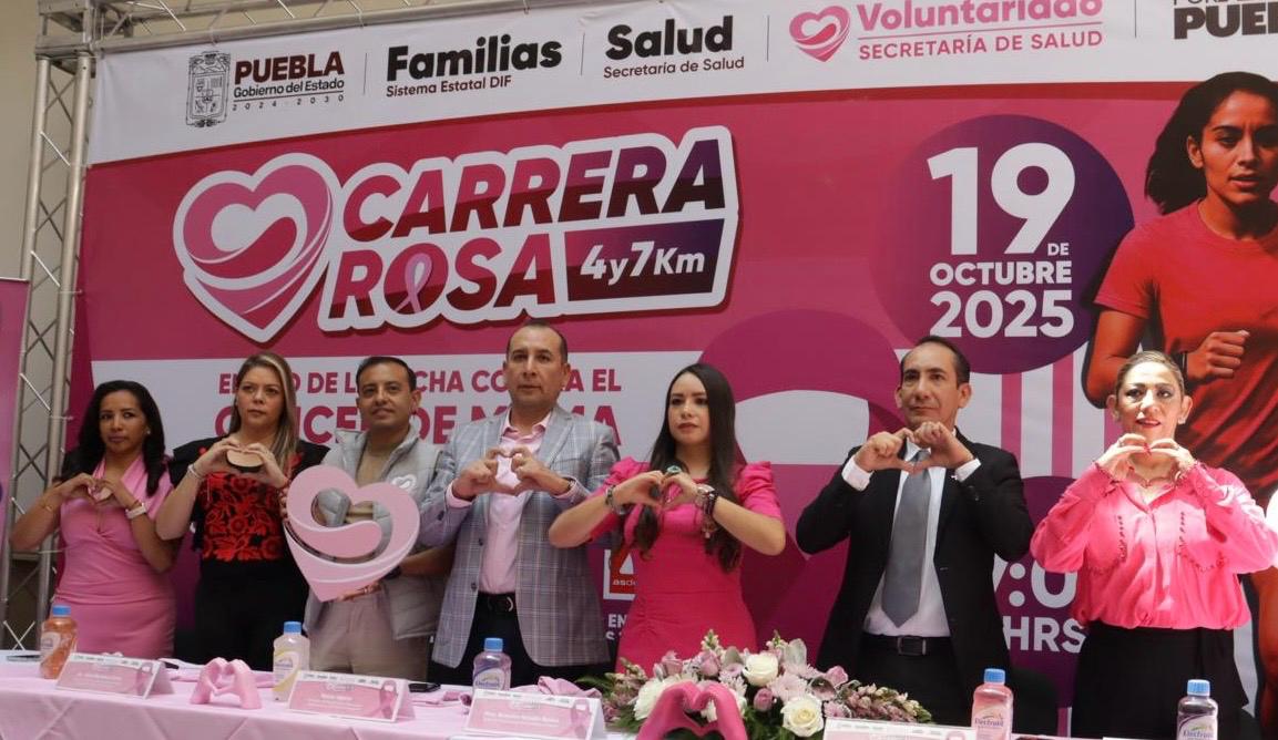 Carrera Rosa 2025, en apoyo a lucha contra el cáncer de mama