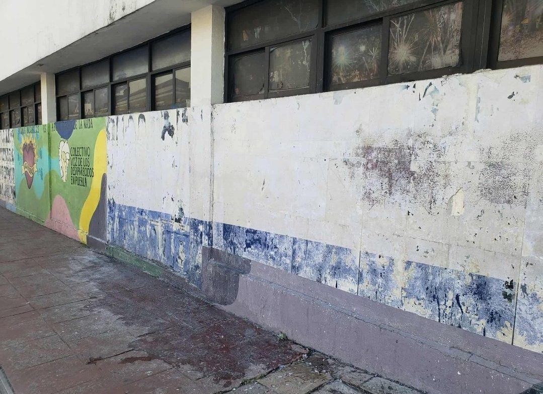 Mural colectivo Voz de los Desaparecidos