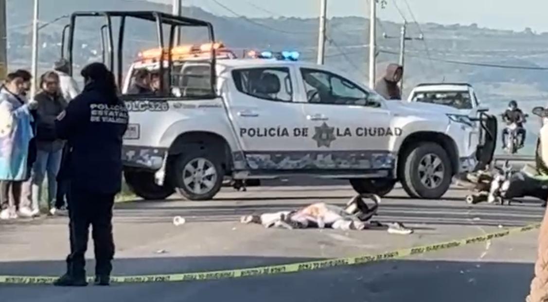 Reportan muerte de motociclista en carretera a San Baltazar Tetela