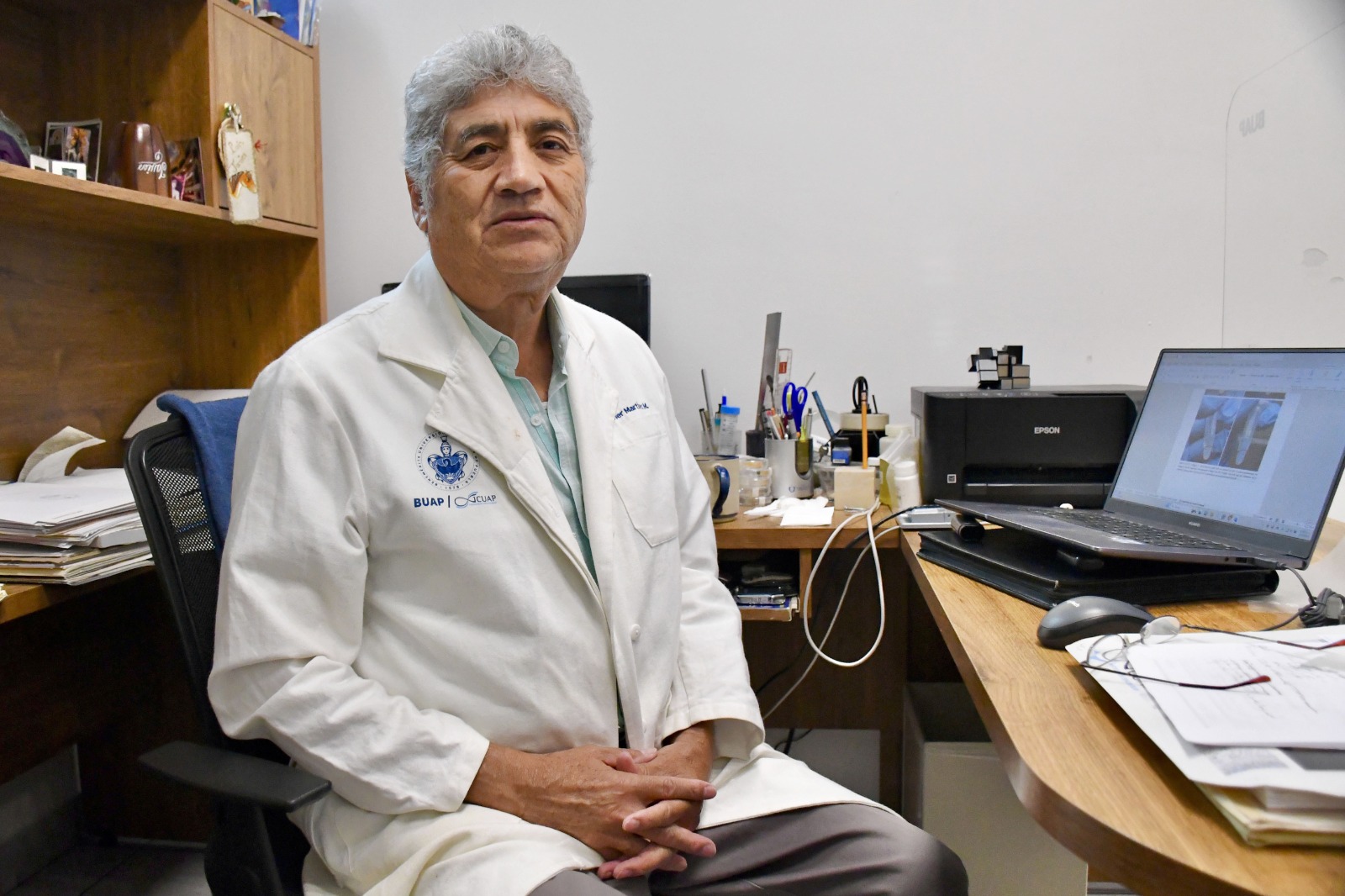 Luis Javier Martínez Morales, investigador del ICUAP