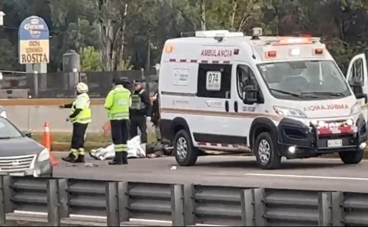 Accidente en la México-Puebla