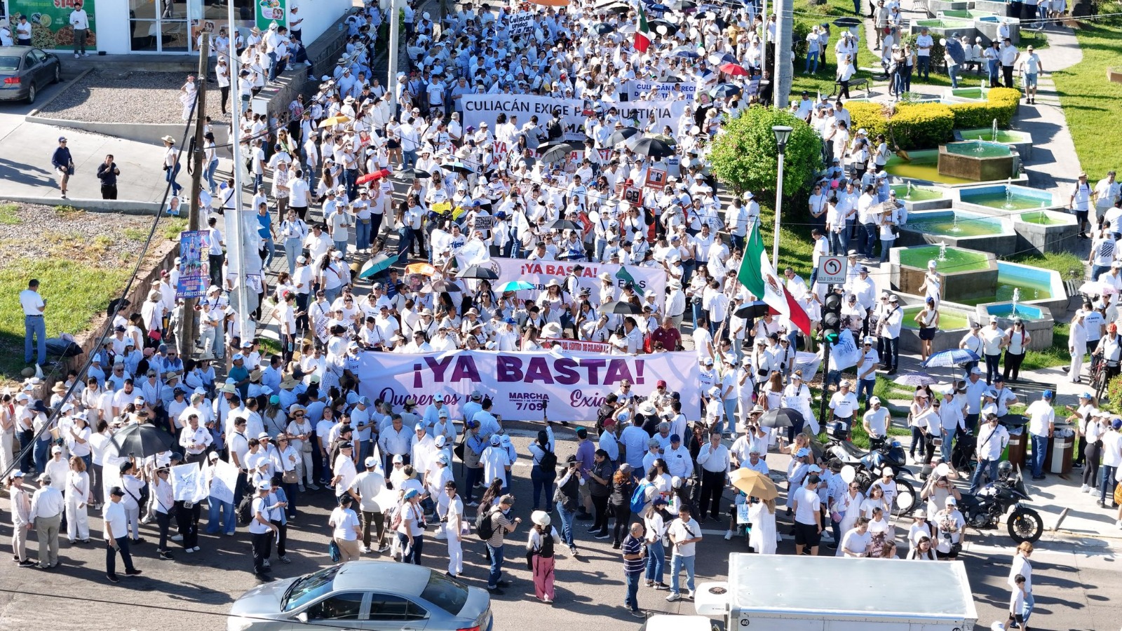 Marcha por la paz en Culiacán