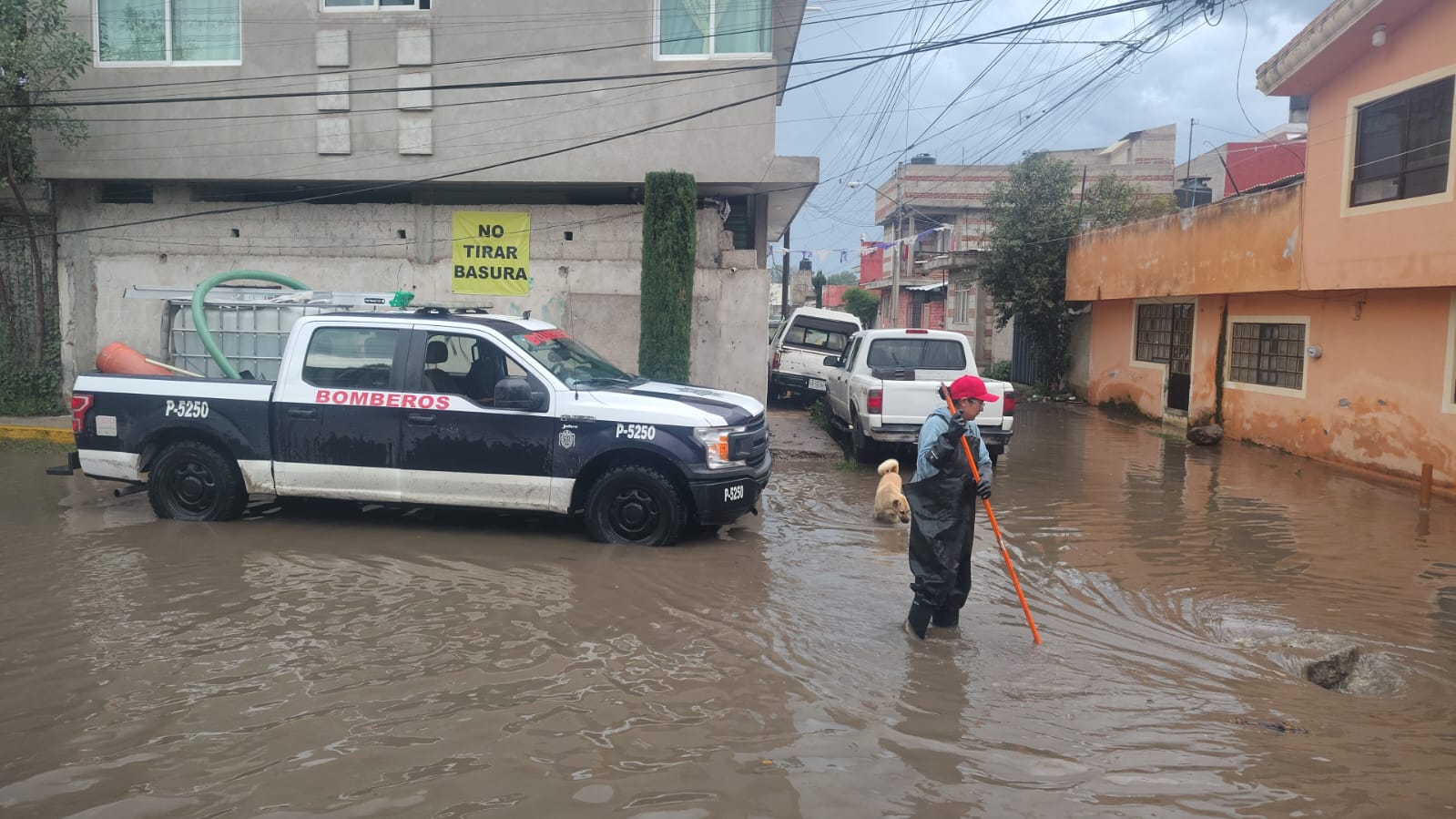 SSCyPC de Cuautlancingo implementa “Operativo Acuario” ante intensas lluvias de esta tarde