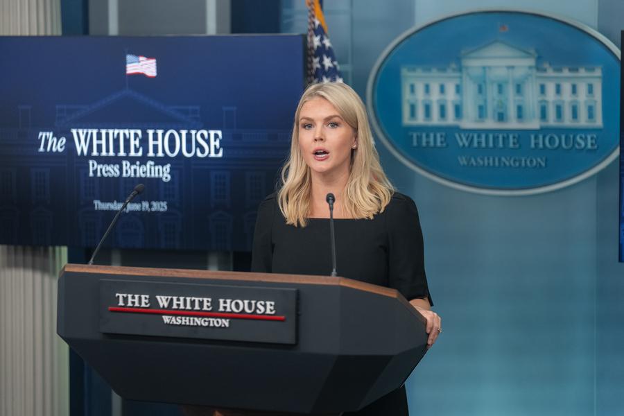 Karoline Leavitt, portavoz de Casa Blanca