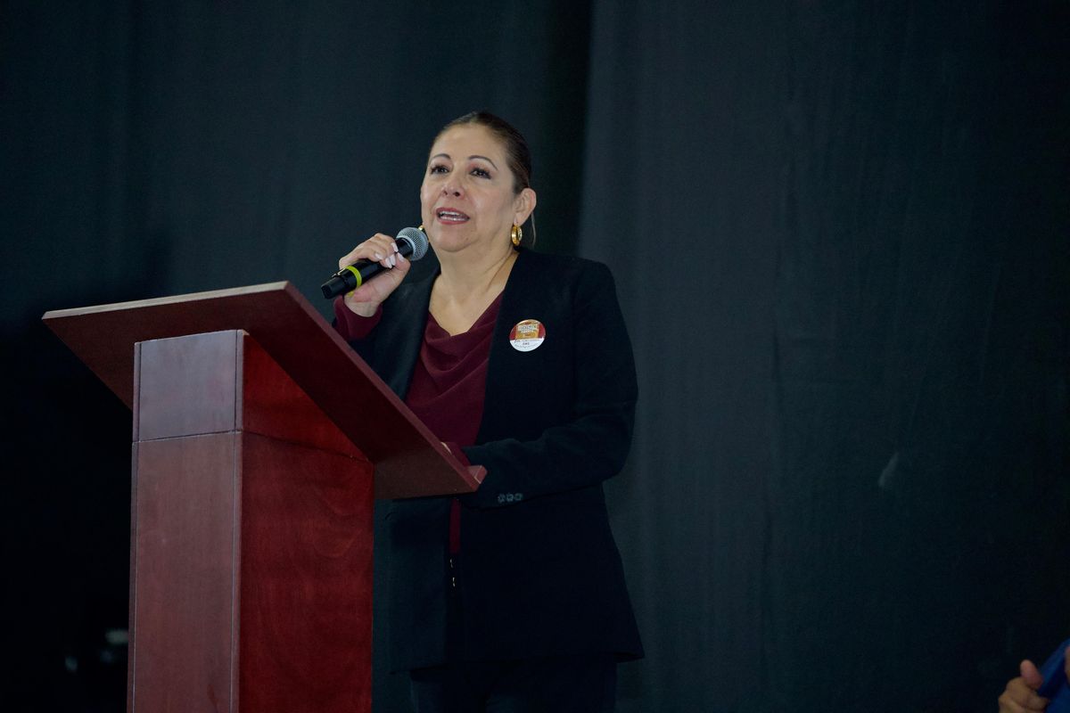 Laura Artemisa García Chávez, presidenta de la Junta de Gobierno y Coordinación Política del Congreso del estado de Puebla. Foto: Especial 