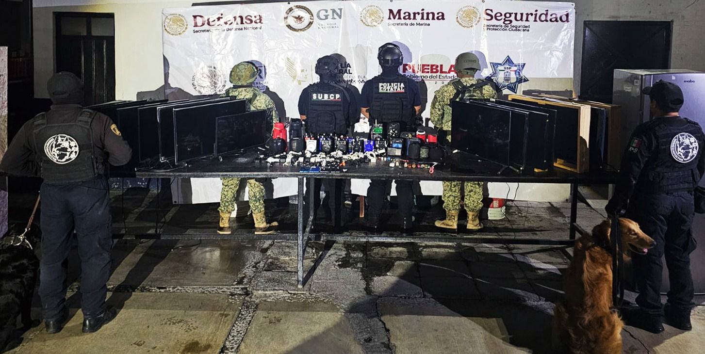 Realizan SSP, Semar y Defensa revisión en penal de Tehuacán