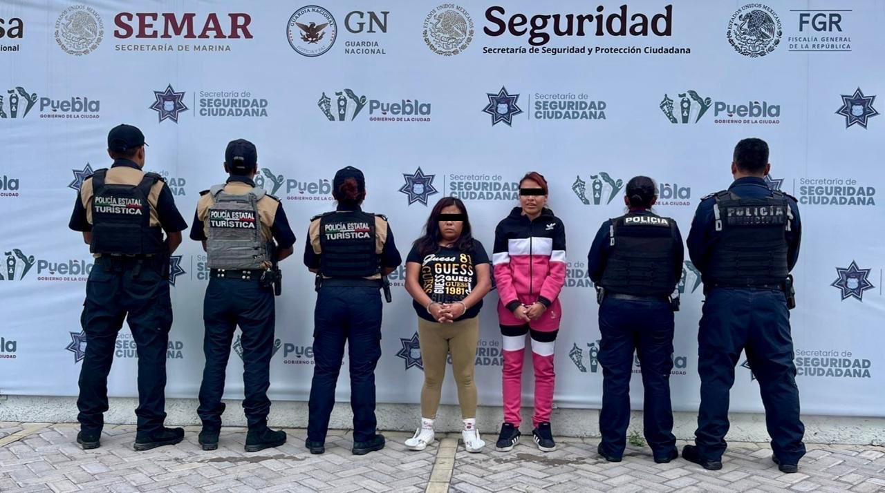 Presuntas carteristas detenidas en RUTA son puestas a disposición del MP: SSP