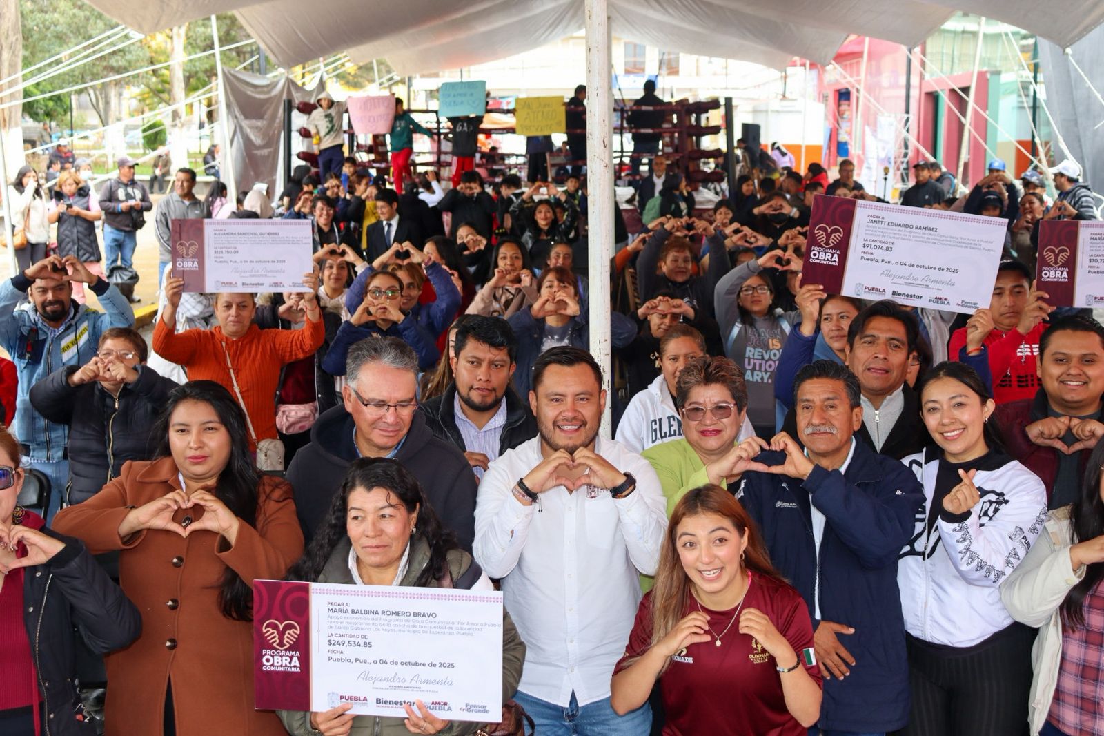 Obra comunitaria deportiva