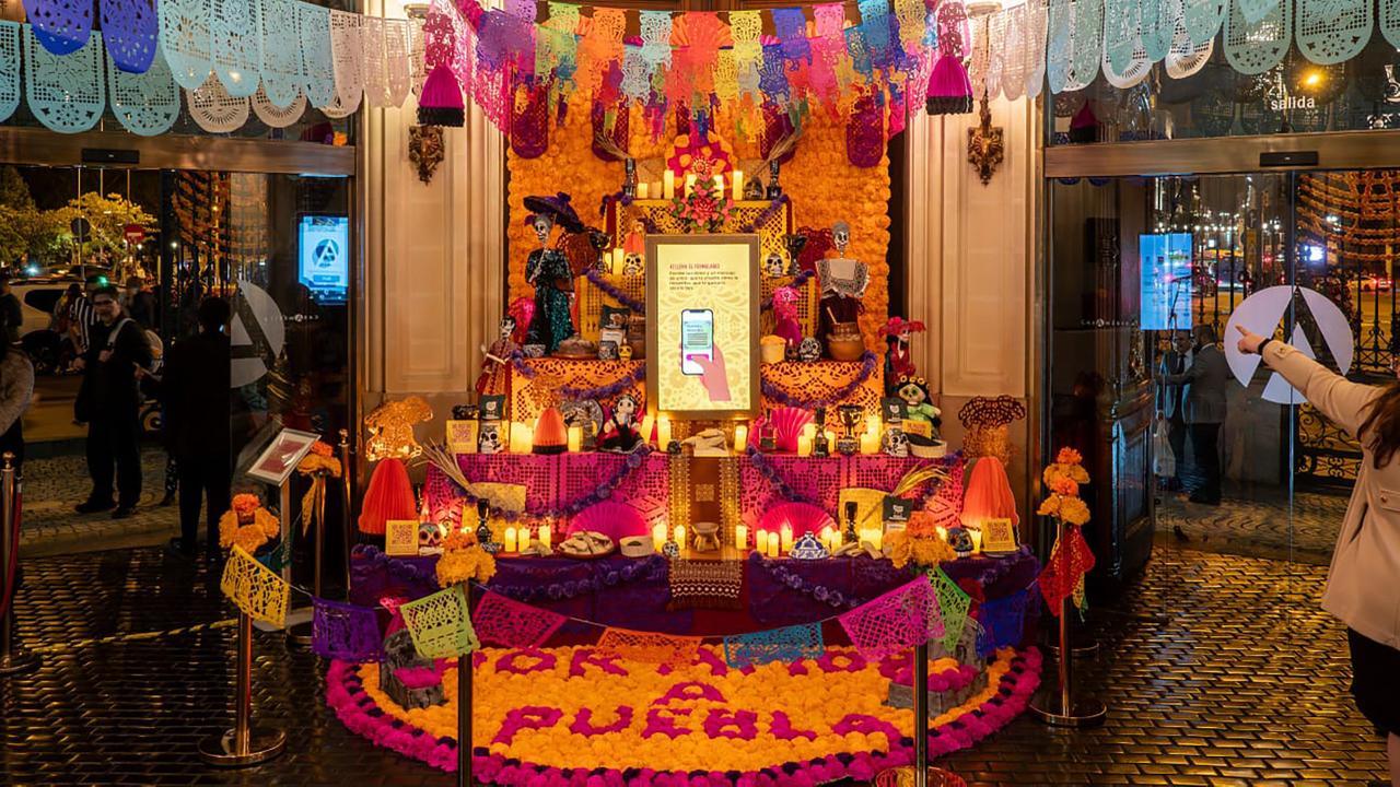 Ofrenda en Madrid