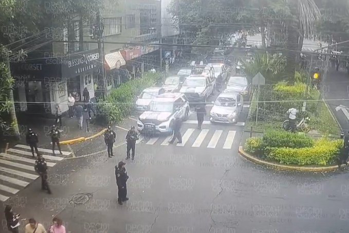 Fuga de gas en Polanco