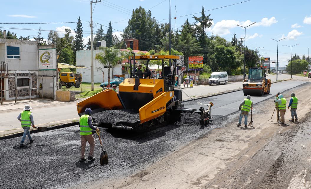 Gobierno de Puebla rehabilita 12 vialidades prioritarias para mejorar la movilidad