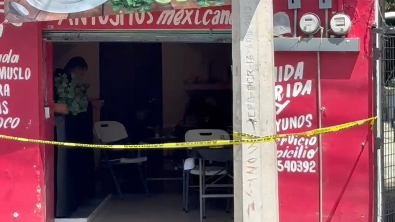 A balazos, lo matan en fonda de Cuautlancingo