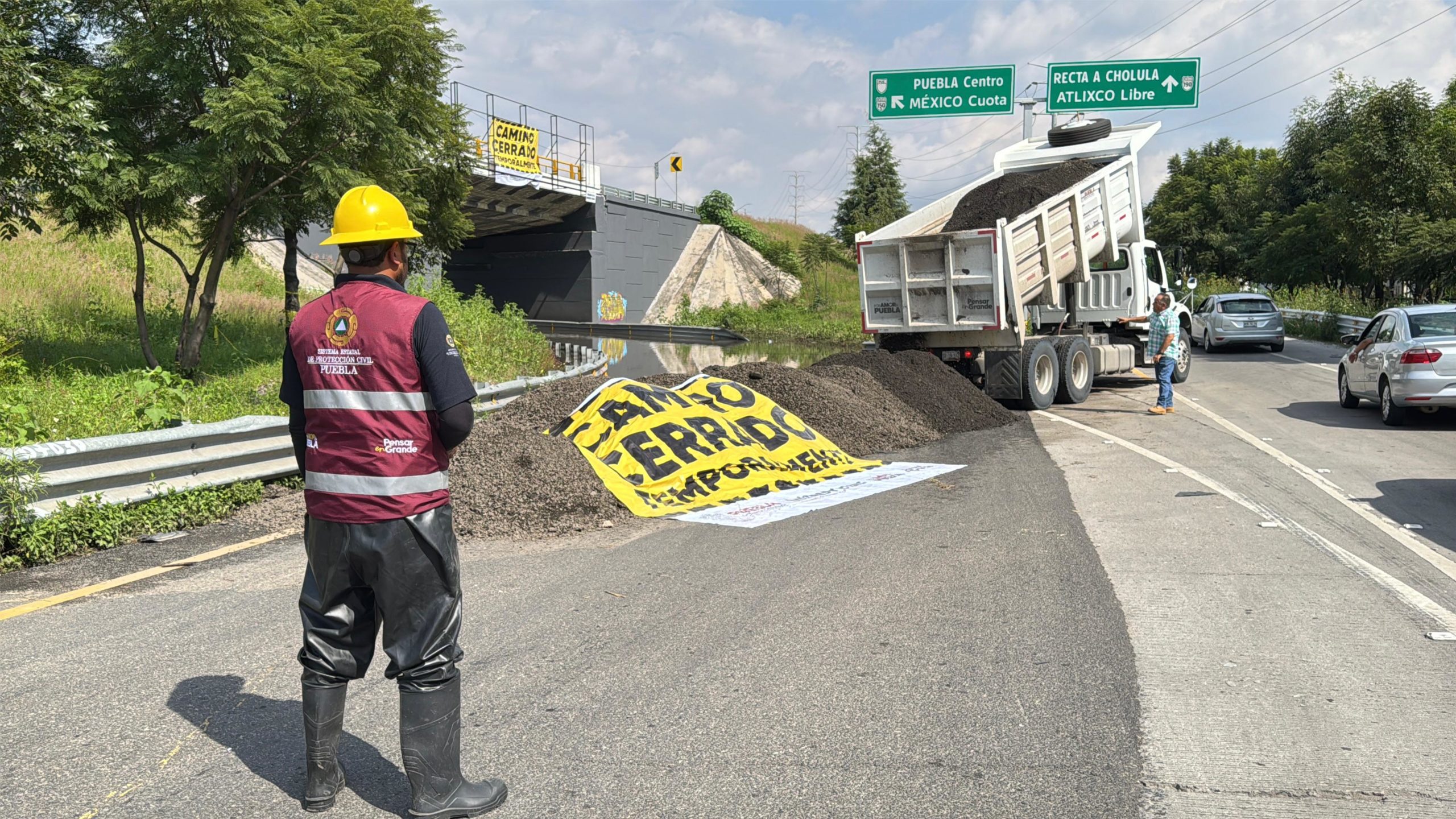 Anuncia Secretaría de Infraestructura cierre en retorno de Periférico Ecológico a la altura de Forjadores