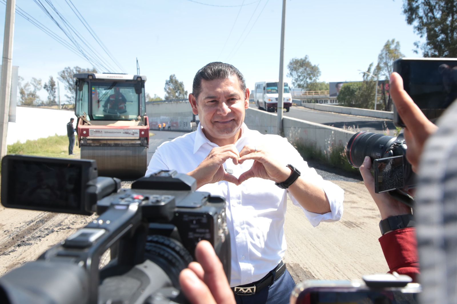 Recorrido por laterales recta a Cholula