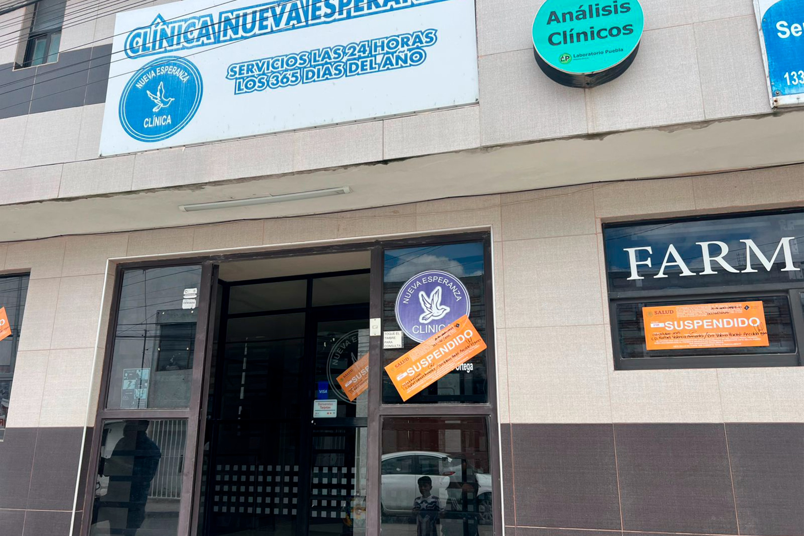 Suspenden clínica Nueva Esperanza en Puebla tras muerte de recién nacido