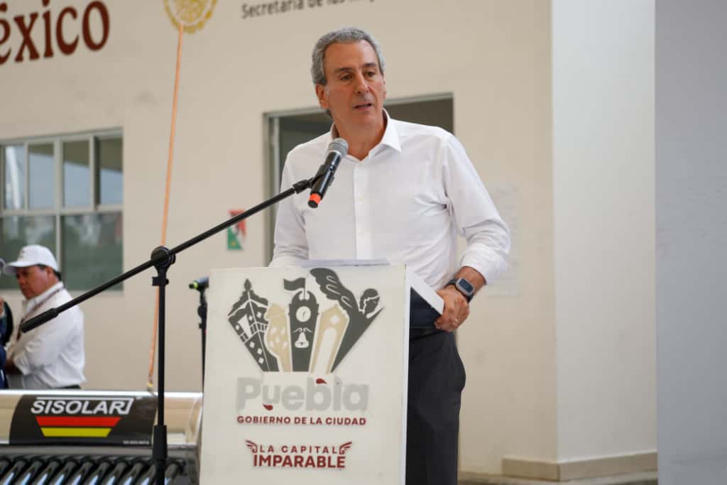 Pepe Chedraui Budib, presidente municipal de Puebla. Foto: Especial