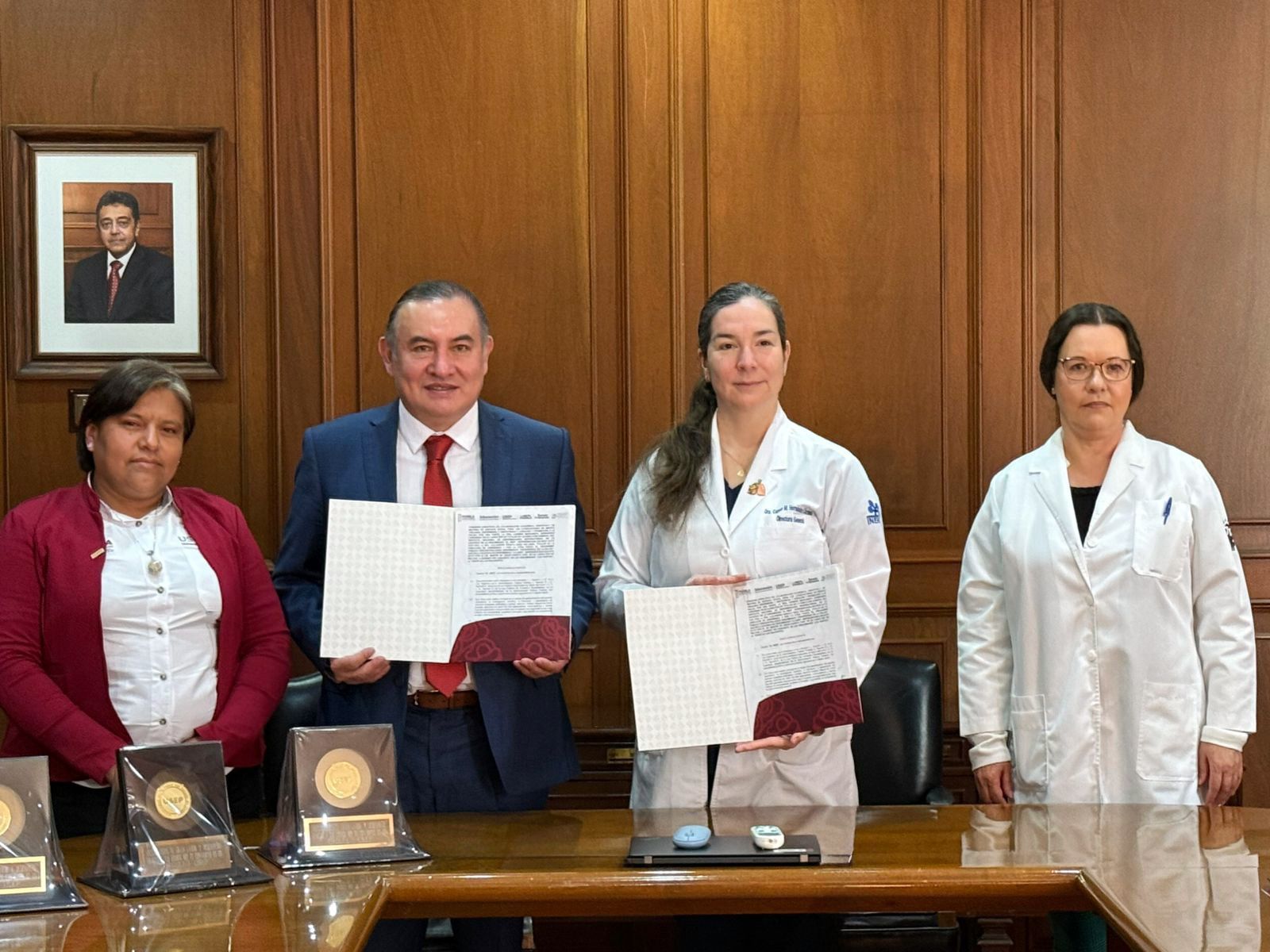 Firma USEP convenio con el Instituto Nacional de Enfermedades Respiratorias