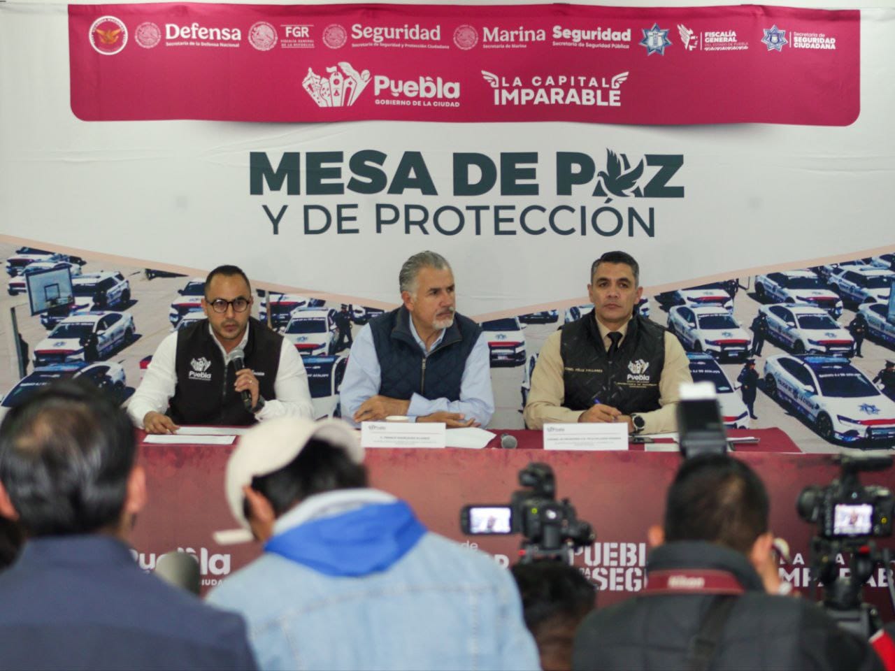 Mesa de paz y de protección