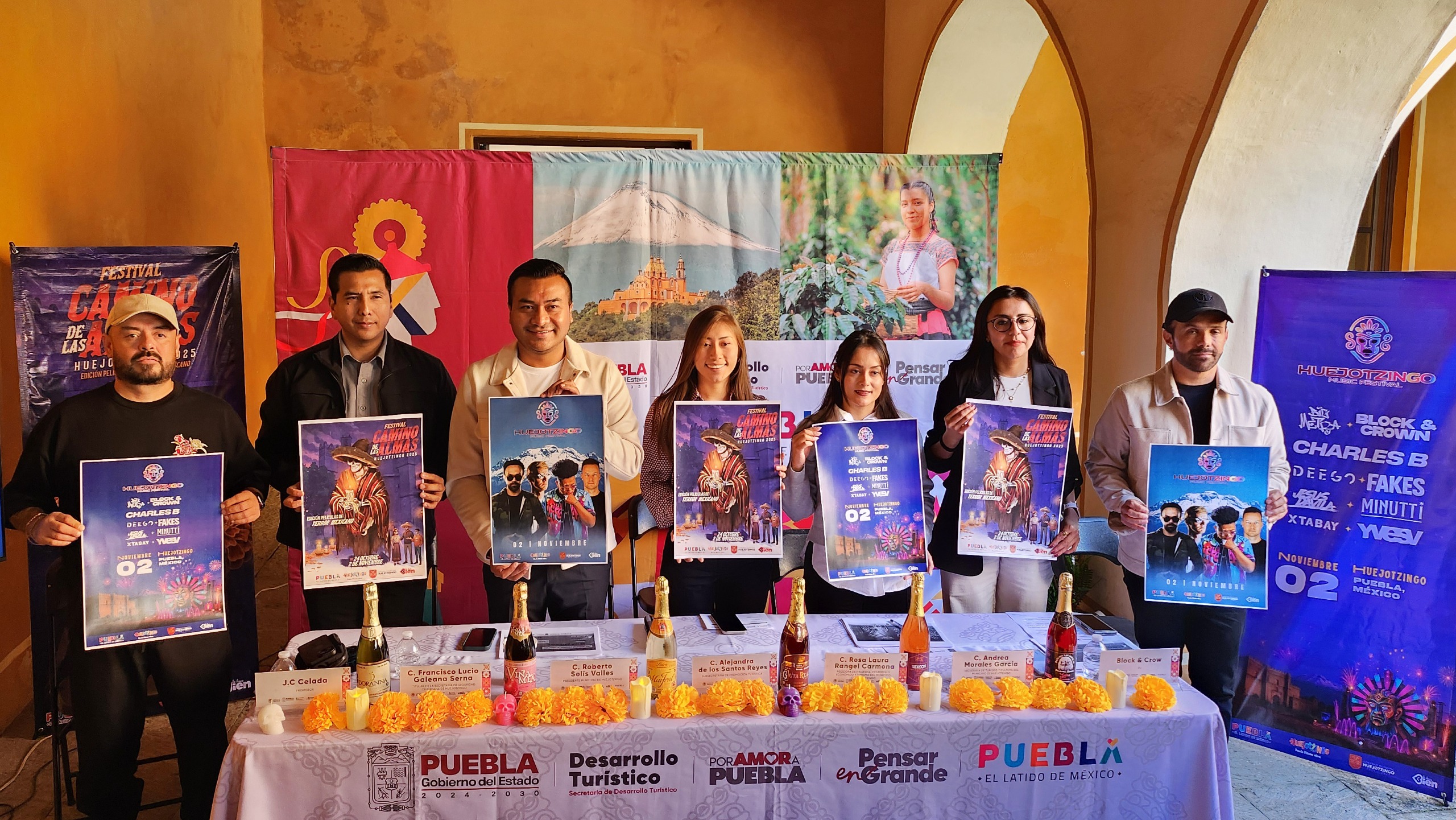 Huejotzingo celebra su Festival Camino de las Almas y Music Festival